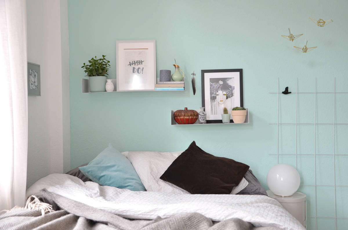 Umstyling – neue Farbe im Schlafzimmer – annablogie  Interior und